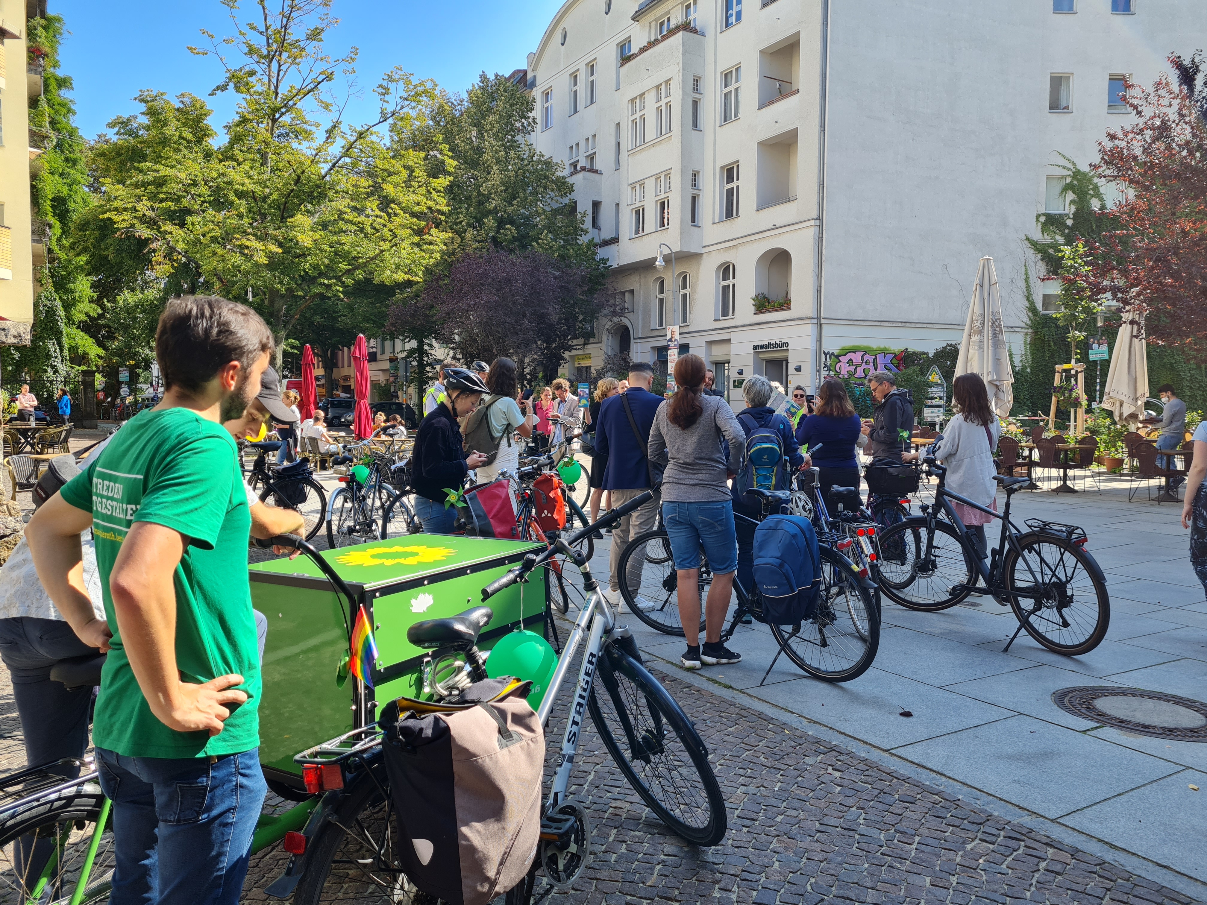 Grüne Fahrradtour von Schöneberg nach Kreuzberg am 03.09.